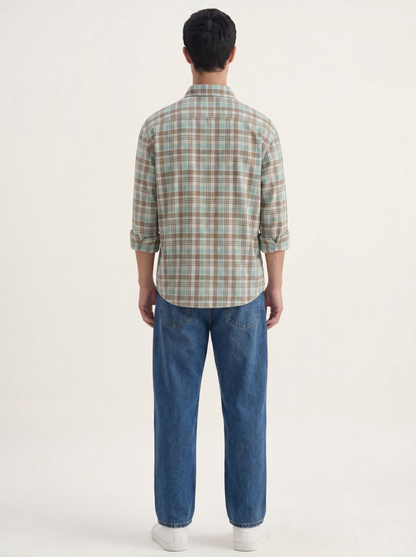 Green-Brown Shirt