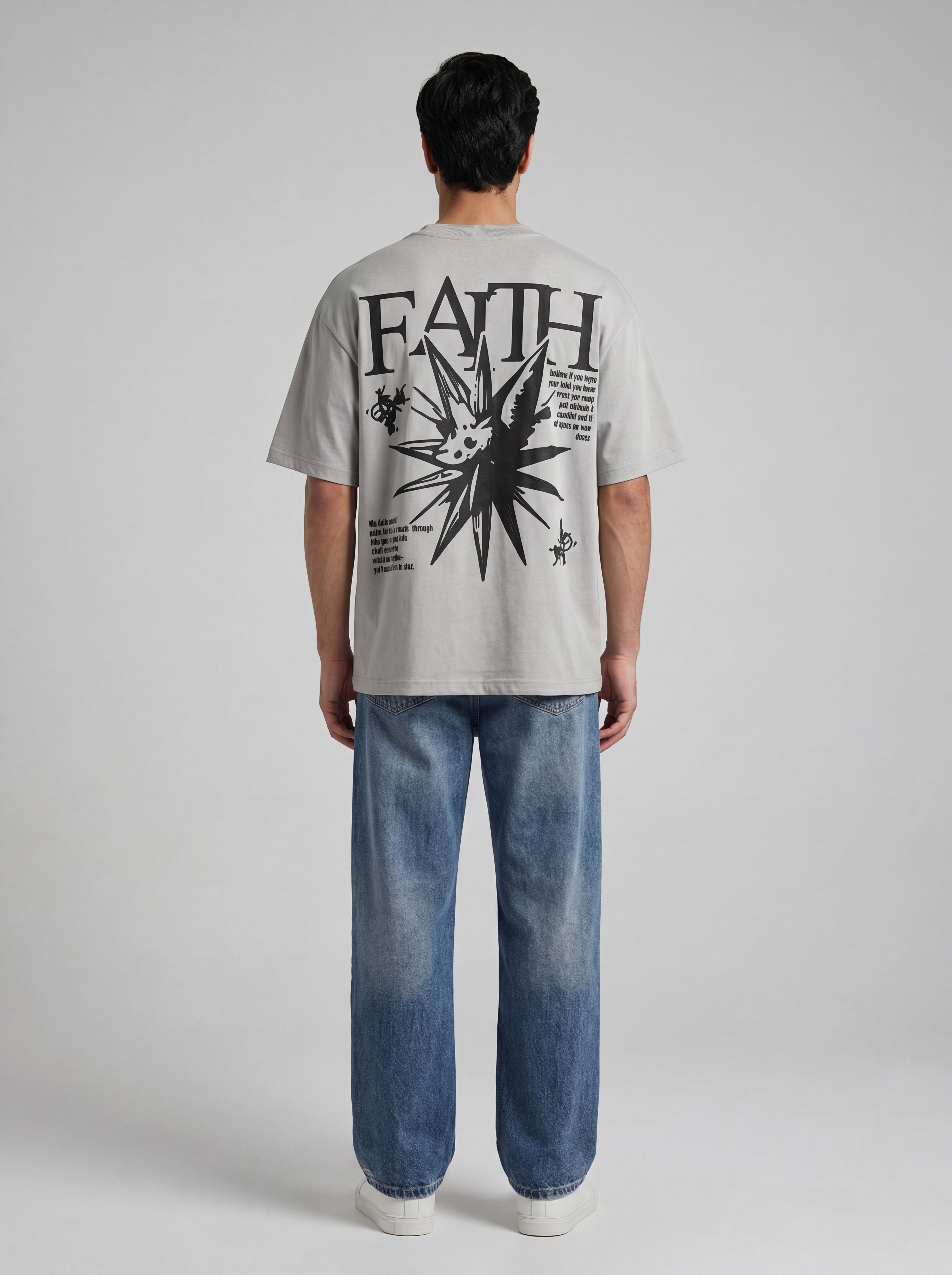 Faith Tee • Puff + Screen Print