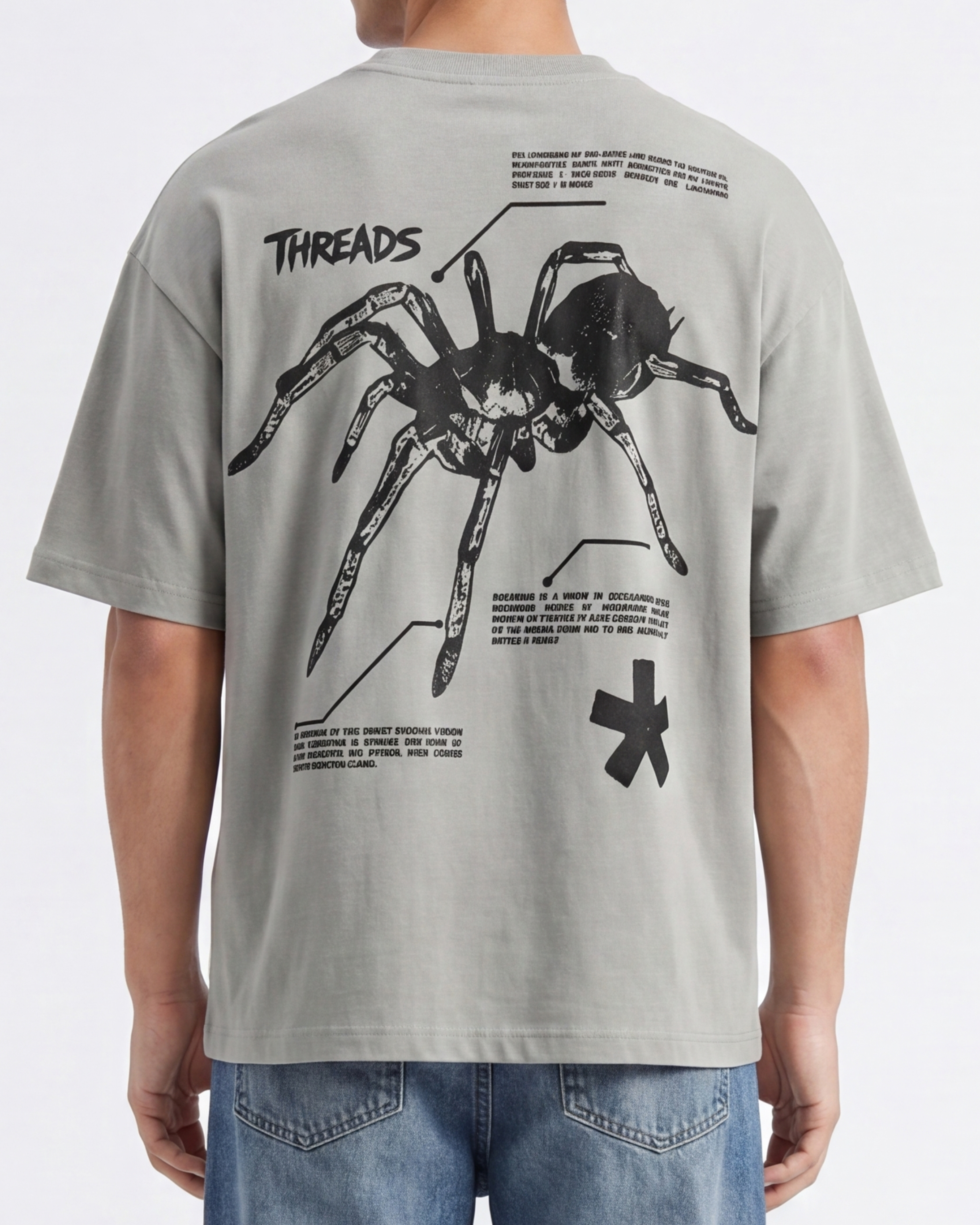 Spider Tee • Puff + Screen Print