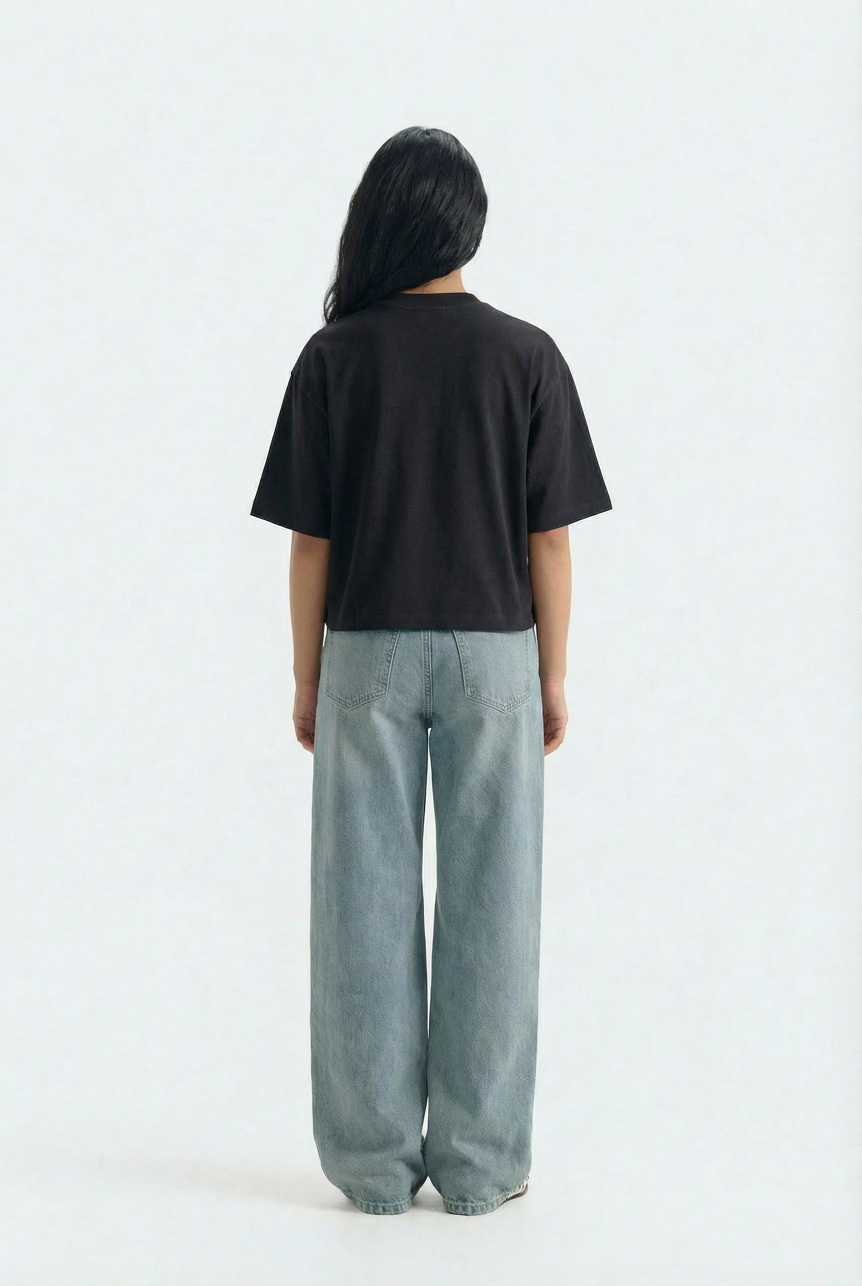 Just A Girl Crop Tee