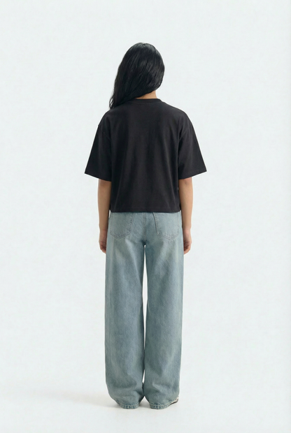 Just A Girl Crop Tee