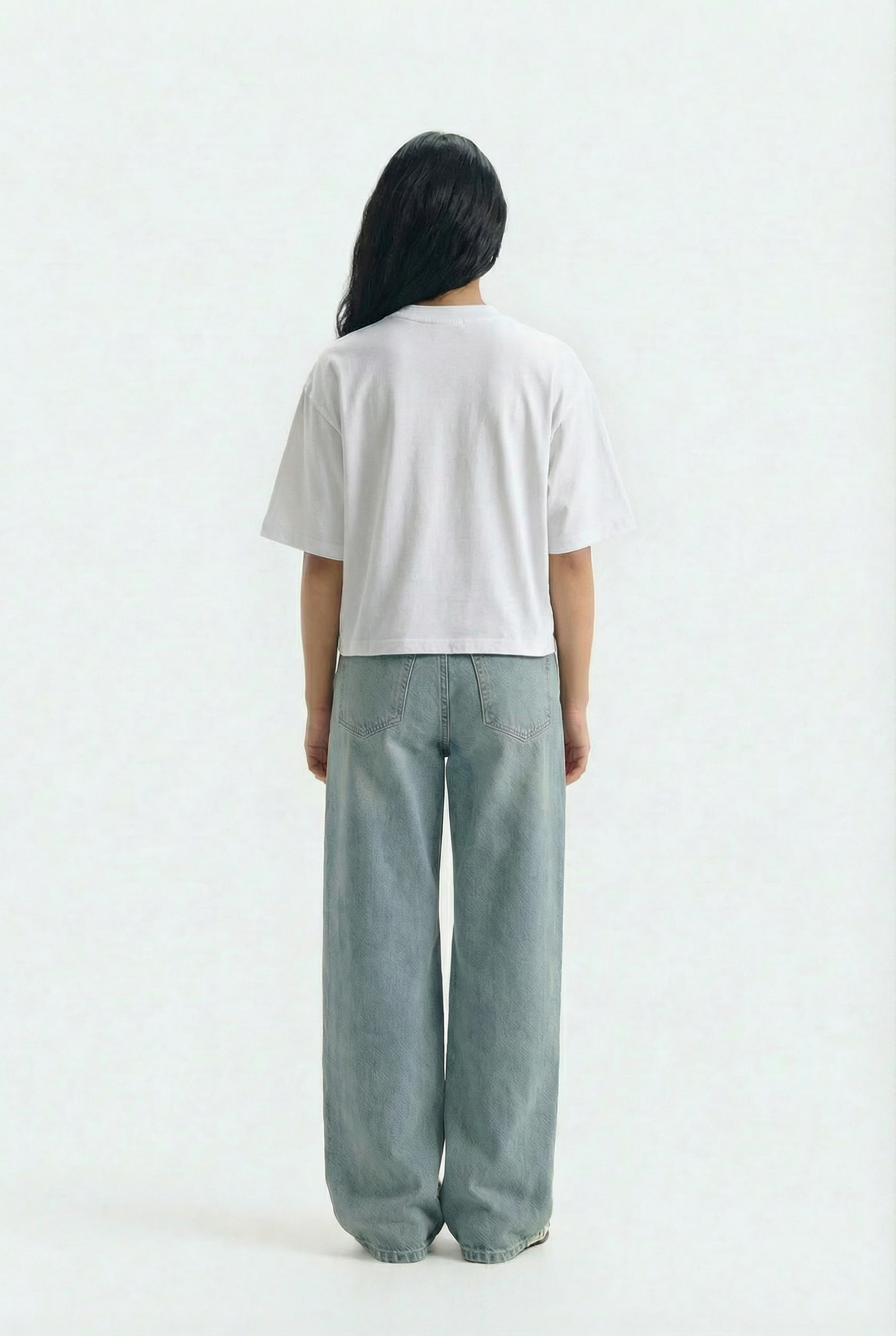 Just A Girl Crop Tee