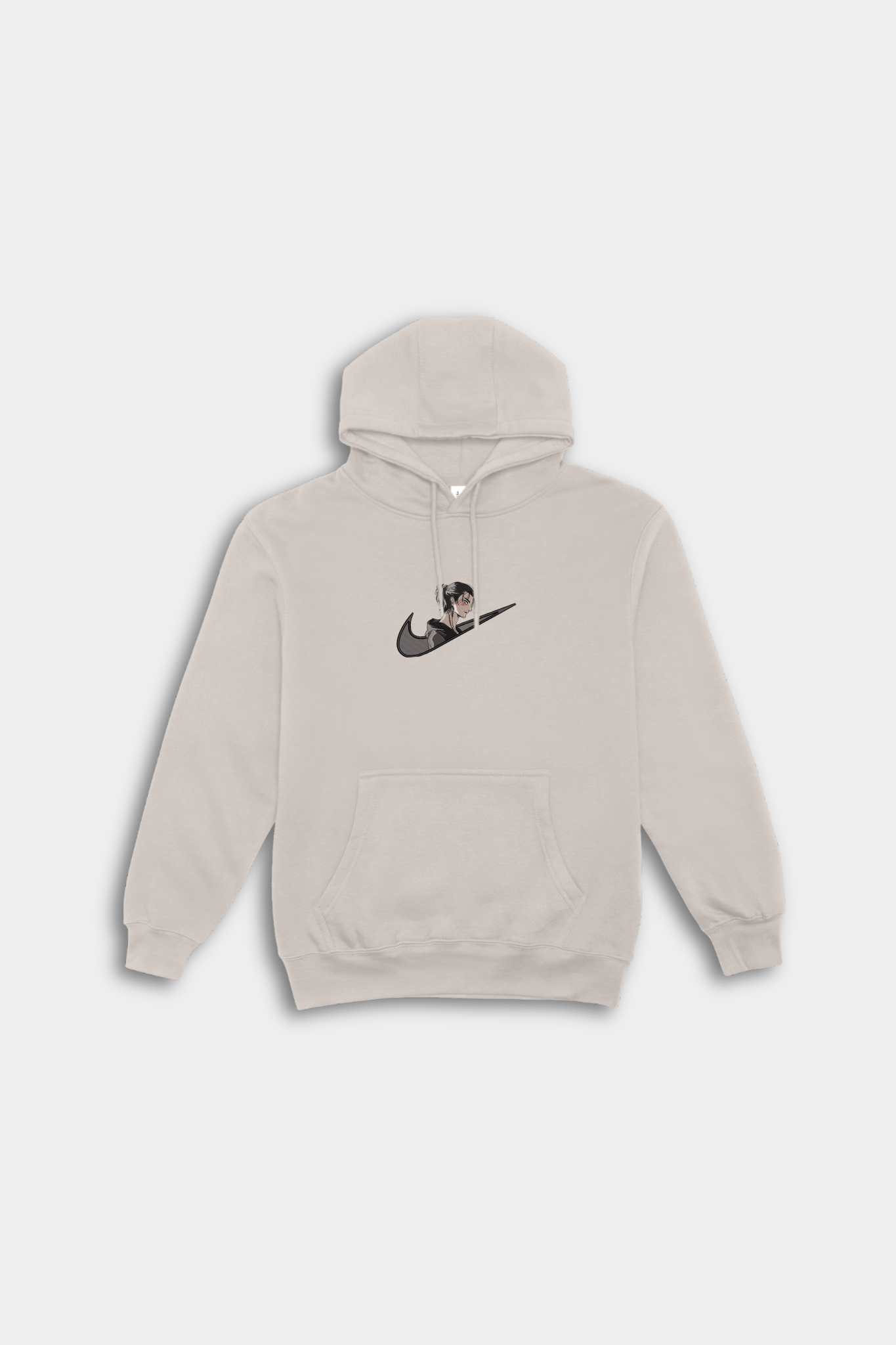 Black anime Hoodie Medium